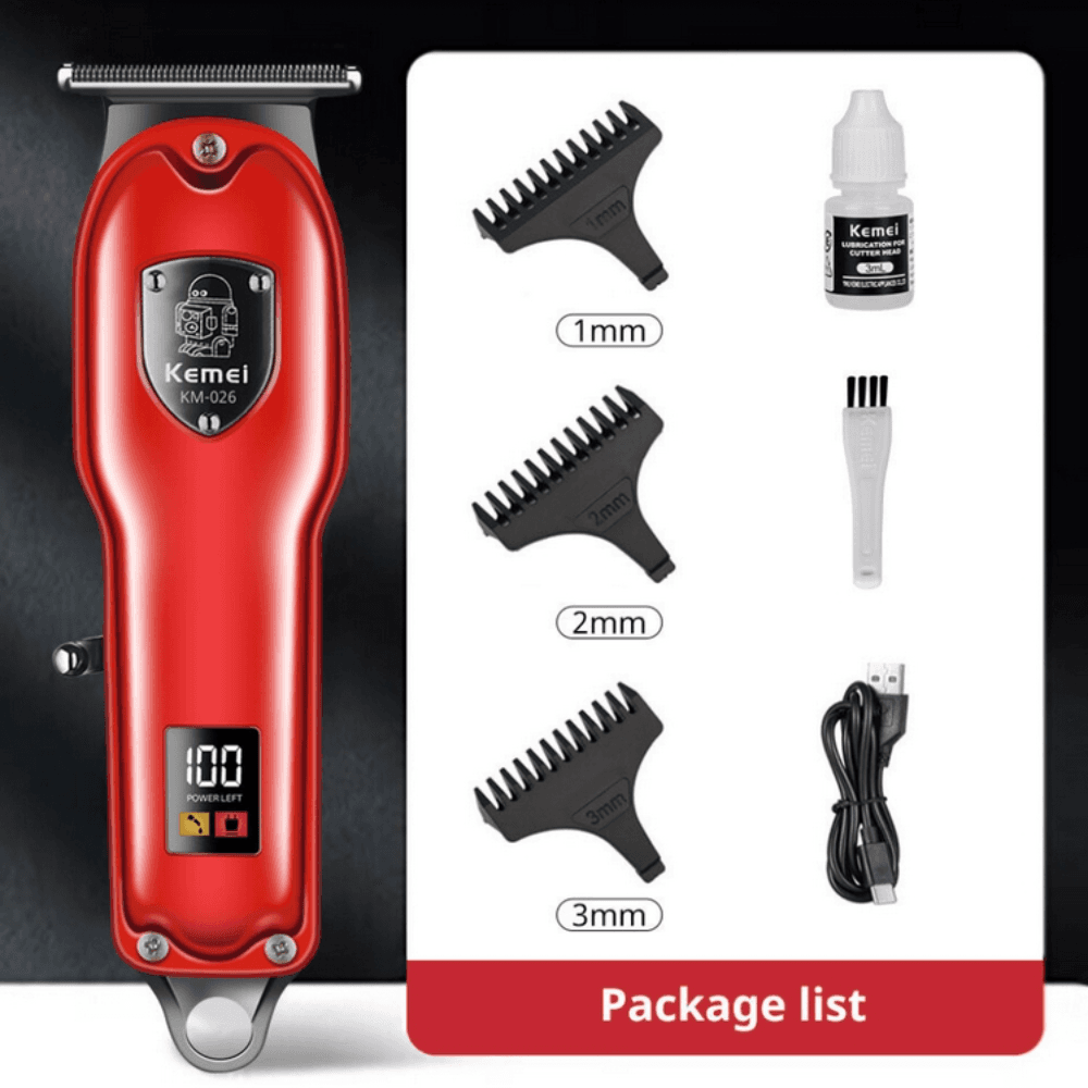 Kemei KM-026 Hair Clipper and Beard Trimmer for Men