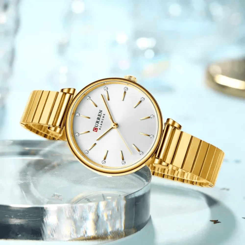 Curren 9081 Quartz Wristwatches for Women – Gold