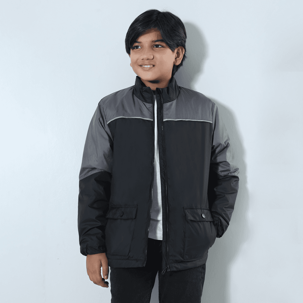 BOYS HIGH NECK JACKET