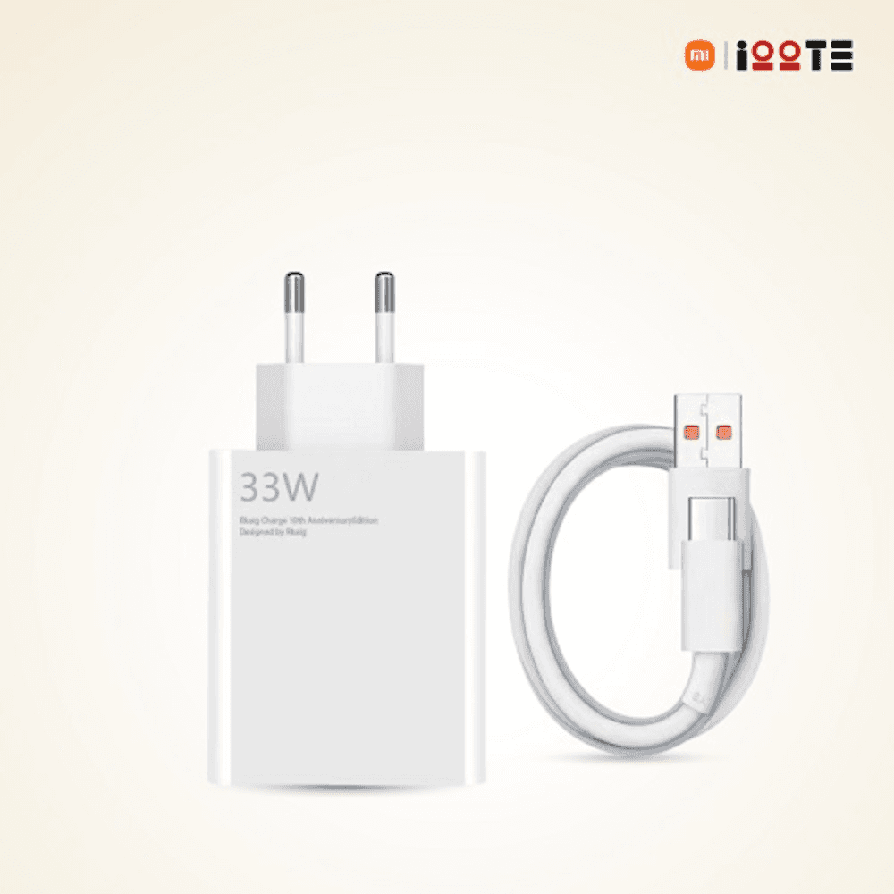 Xiaomi 33w Power Adaptar Suit with Type-C Cable