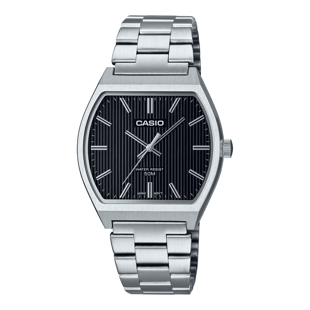 WW2688 Casio Standard Tonneau Chain Watch MTP-B140D-1AVDF