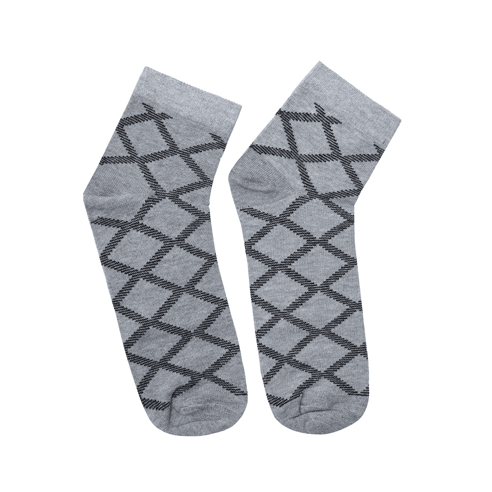 MENS SHORT CHECK SOCKS