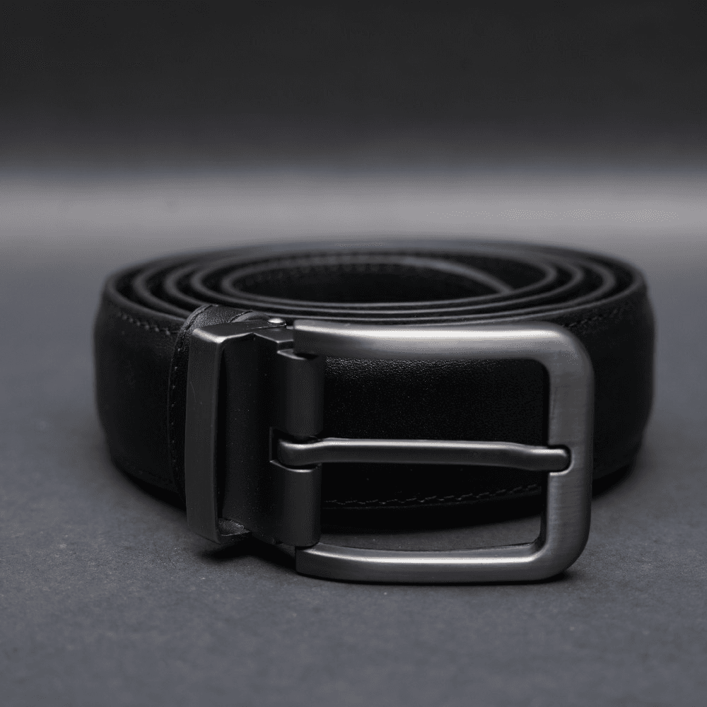 Zays Handcrafted Genuine Leather Belt for Men – Premium Quality, Adjustable, Stylish & Durable | Best Formal and Casual Leather Belt in Bangladesh