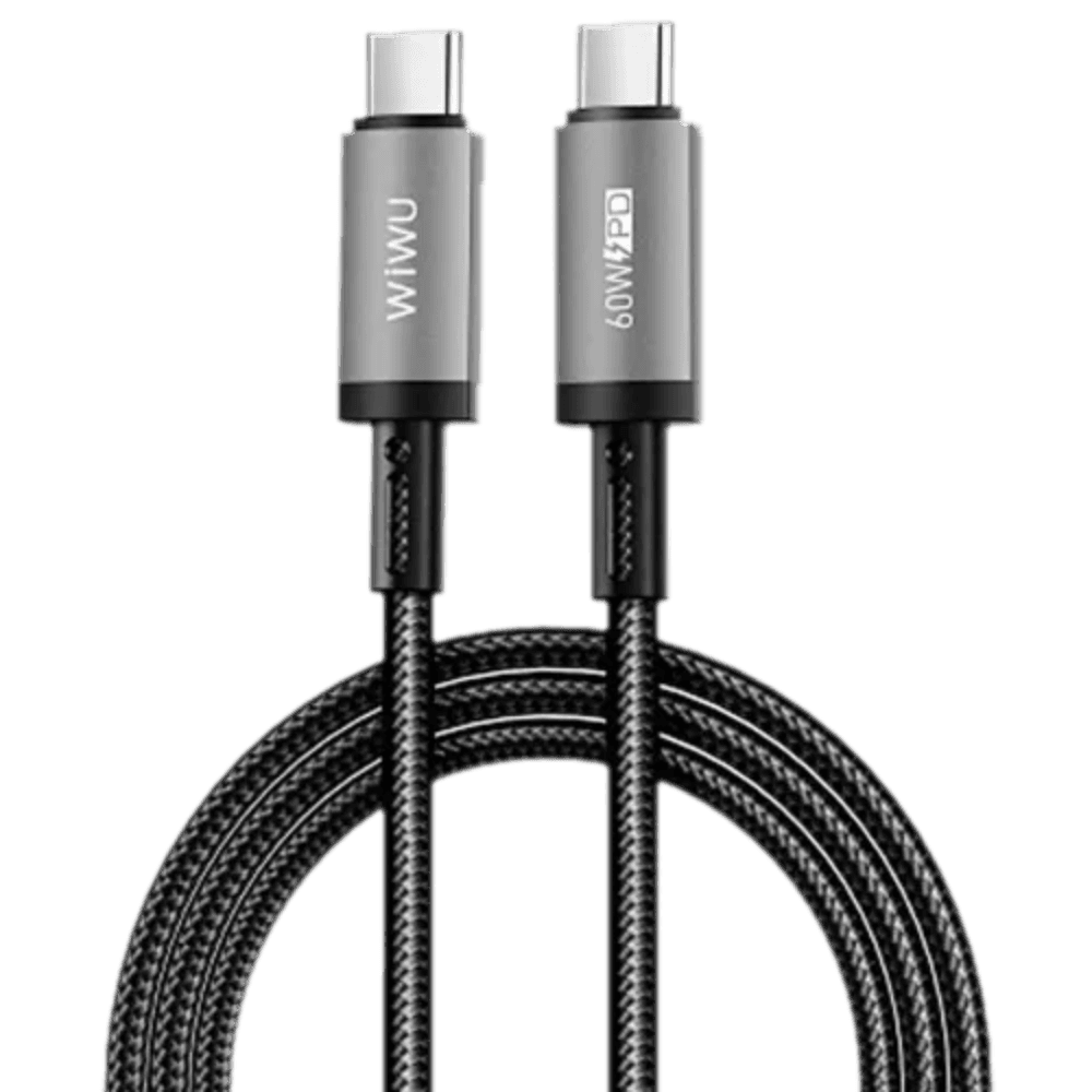 Wiwu Titanlink 60W USB C to C Braided Cable Wi-C057