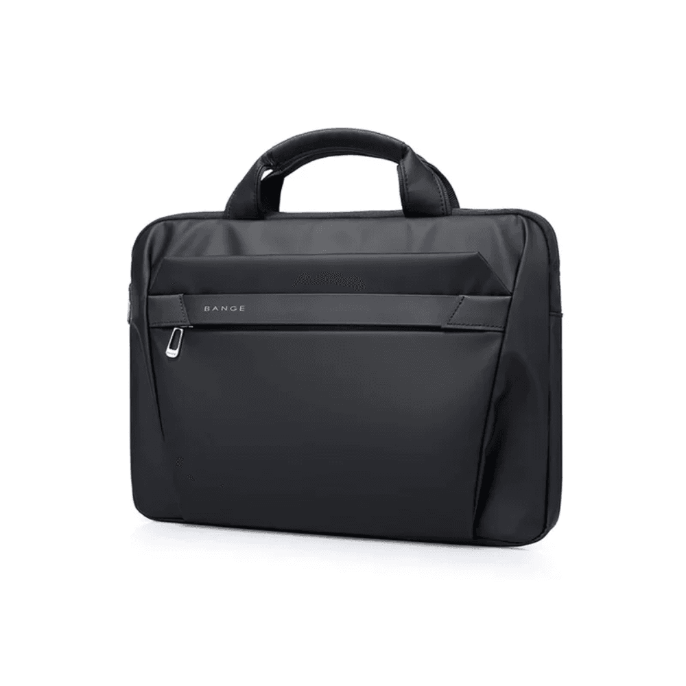 Bange BG-2559 Premium Laptop Bag Portable Zip Soft Sleeve Laptop Protective Handbag for 14 / 15.6 inch in Color Black