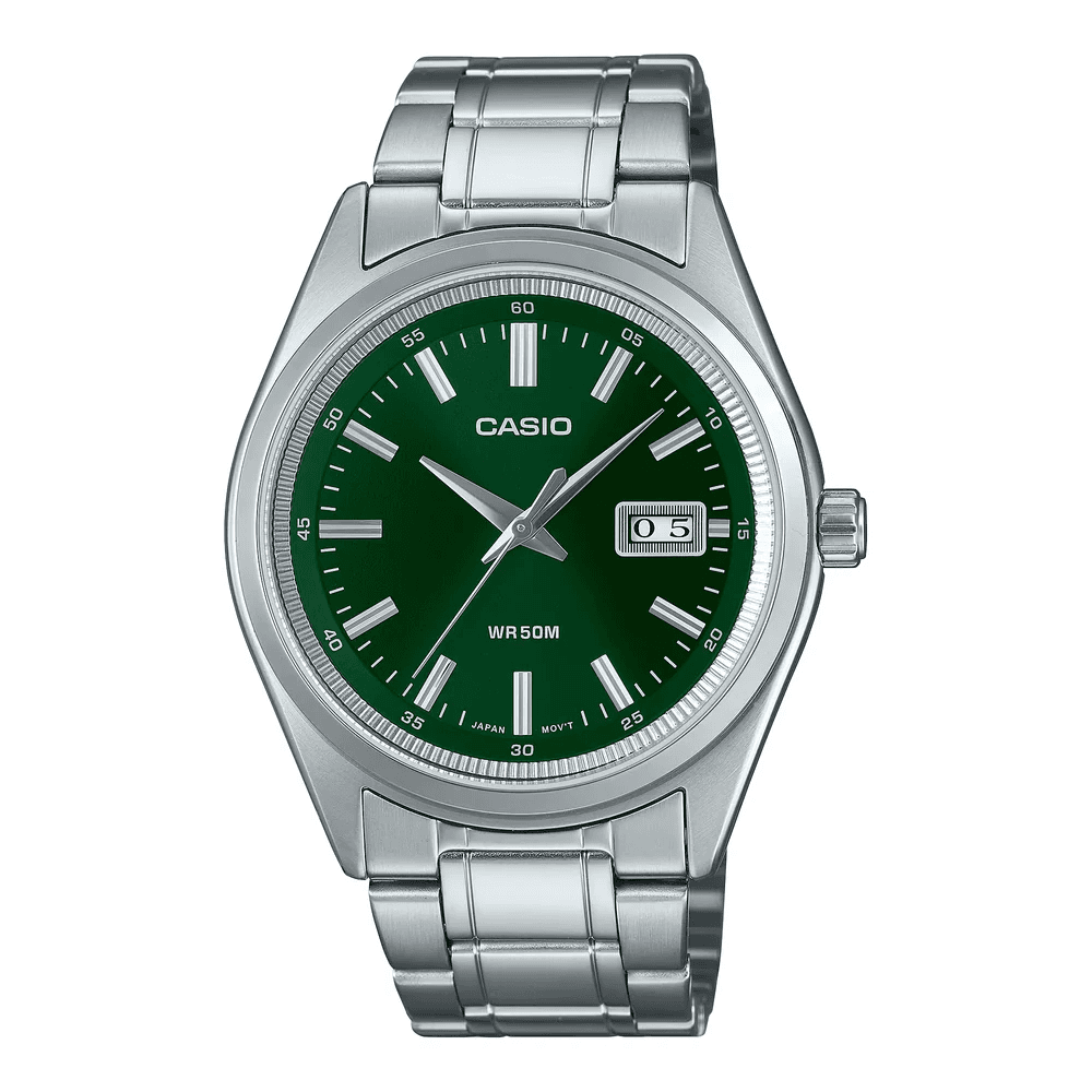 WW2987 Casio Standard Date Chain Watch MTP-B180D-3AVDF