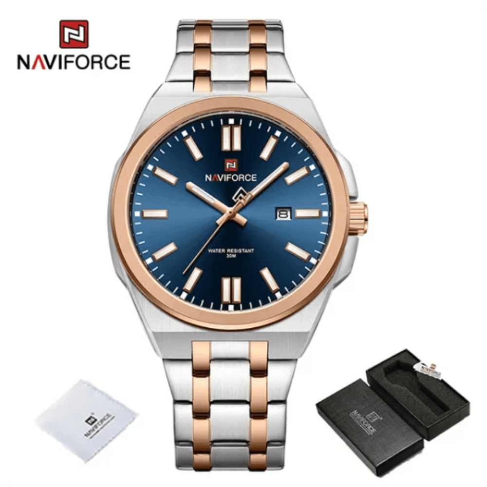 Naviforce 9226 Quartz Stainless Steel Men’s Watch