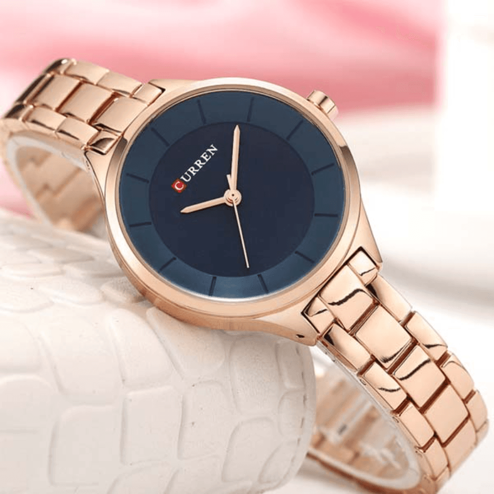 CURREN 9015 Stainless Steel Watch for Women