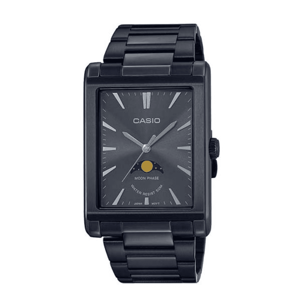 WW2484 Casio Standard Moon Phase Chain Watch MTP-M105B-1AVDF