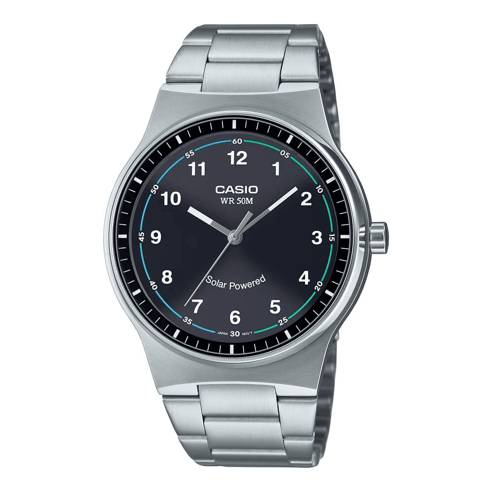 WW2717 Casio Standard Solar Powered Chain Watch MTP-RS105D-1BVDF
