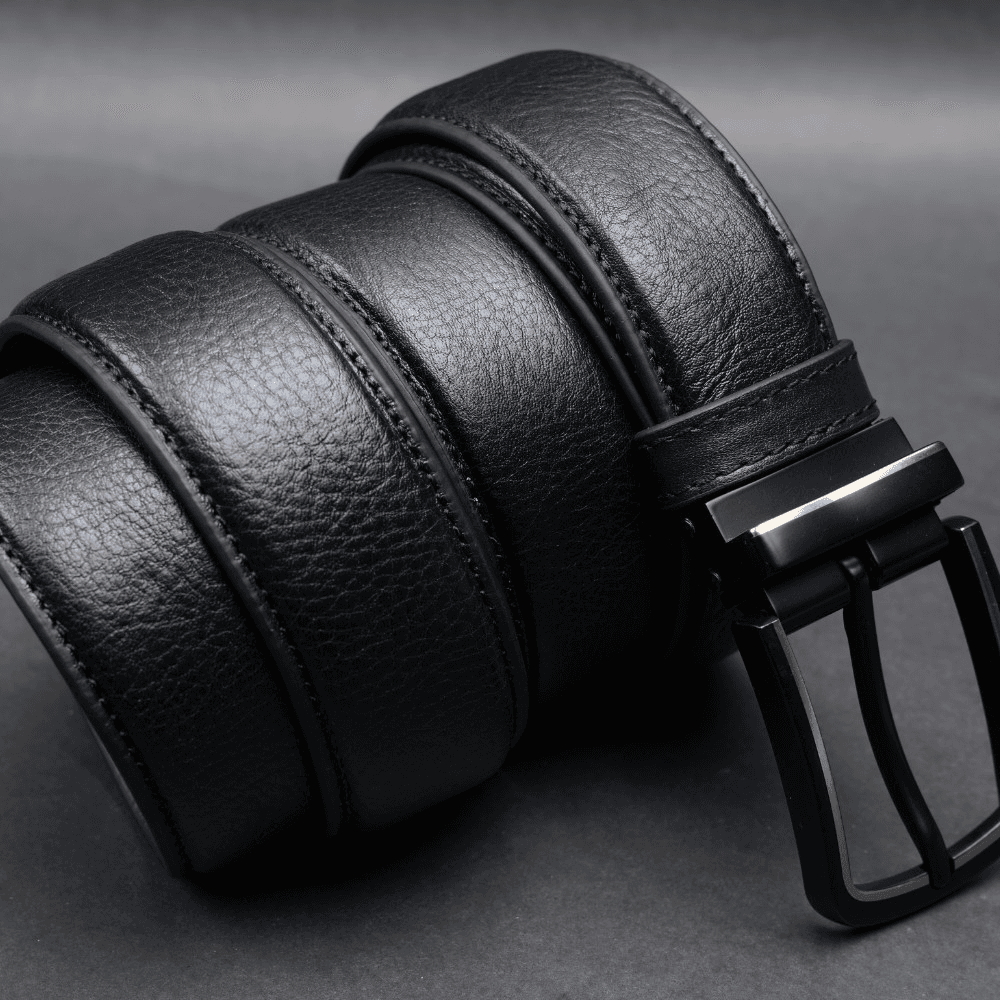 Zays Handcrafted Leather Belt for Men – Full-Grain Cowhide, Adjustable Fit, Stylish & Long-Lasting, Designed for Office, Traditional & Casual Use, Sweat-Resistant, Anti-Crack Build, Ideal for Daily Wear, Travel, Business & Event Outfits, With Premium Box