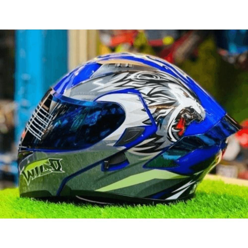 Neera Modular Double Visor NMC-817 WILD DOT CERTIFIED Helmet - Multi Color