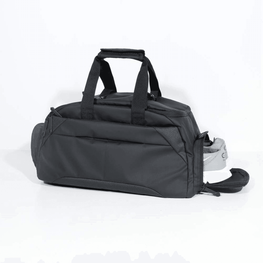 Versatile Duffel Bag with Shoe Chamber: Multi-Pocketed, Amped for Adventure, Water-Repellent