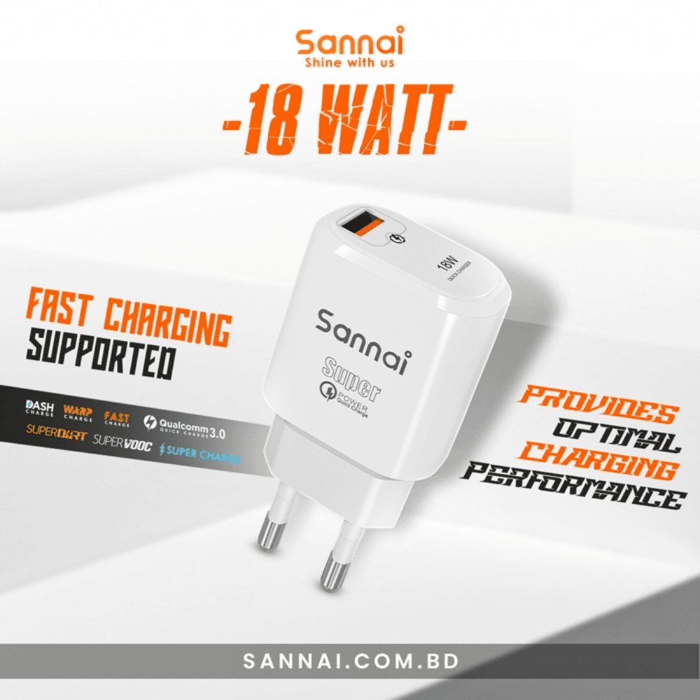 18W Super Fast Charger W-100