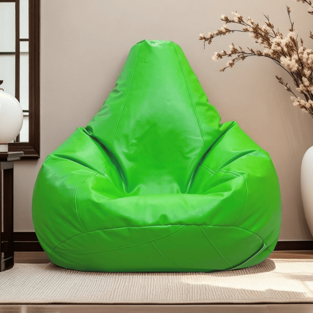 LAZY DUDE XXXL Water Drop Shaped Lazy Bean Bag - Color Light Green