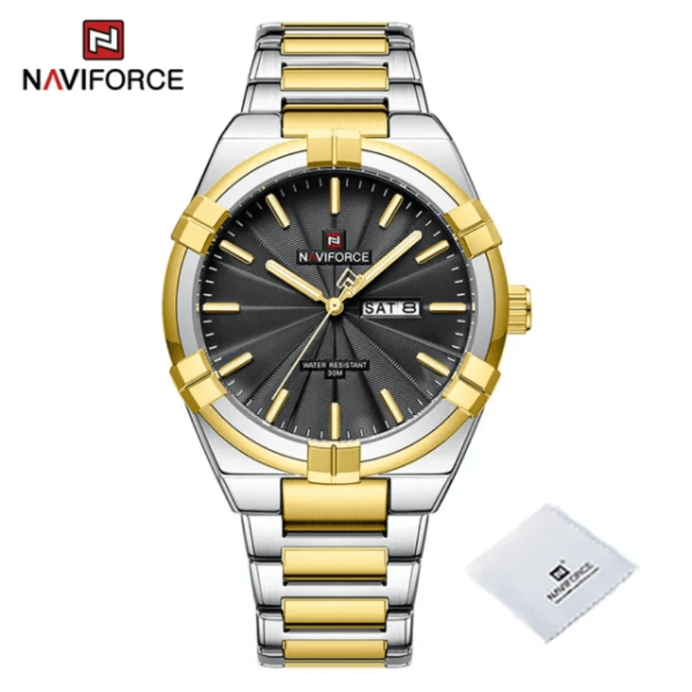 NAVIFORCE 9218 Watch Men Stainless Steel Watch