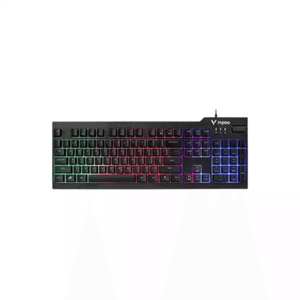 Rapoo V50S Wired 104 keys Backlit Wired Gaming Keyboard(Black)
