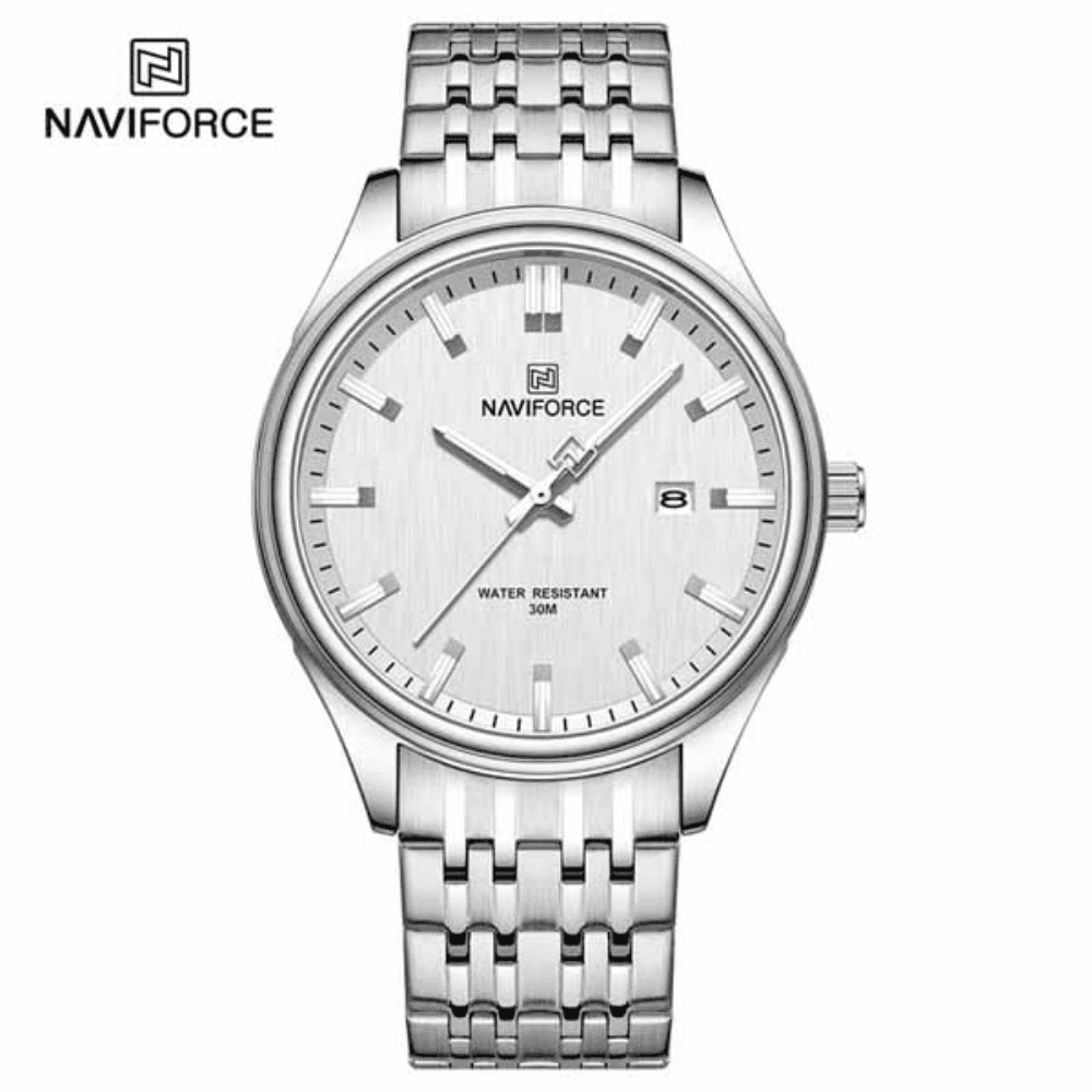 Naviforce 8039 Stainless Steel Waterproof Men’s Watch