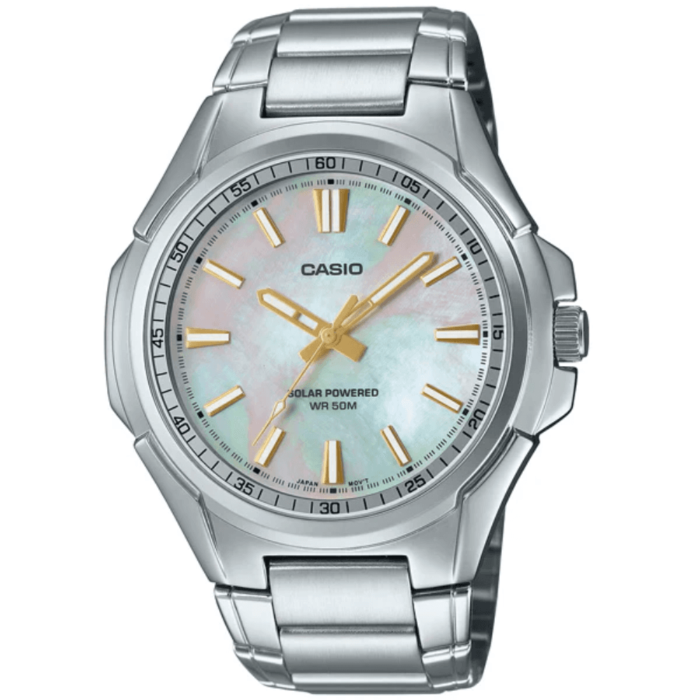 Casio Standard Pearl Dial Men's Analog Watch- MTP-RS100S-7AVDF